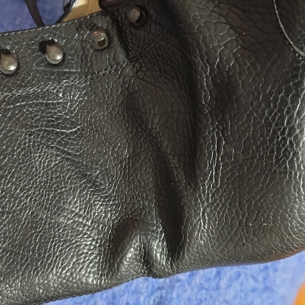 Varda black pebbled grain all leather ankle boots - Picture 9 of 10
